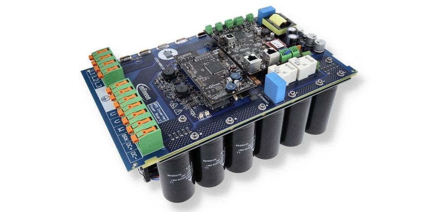 22 kW reference design for an industrial general purpose motor drive combines Infineon’s latest technologies